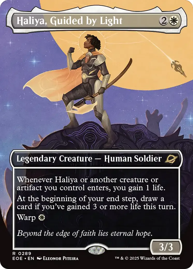 Haliya, Guided by Light — Edge of Eternities — Magic: The Gathering