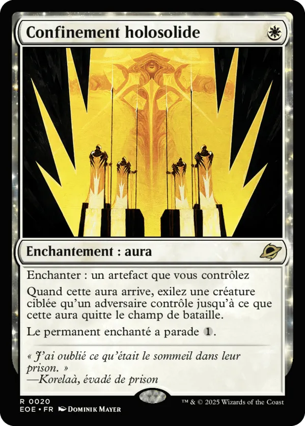 Confinement holosolide — Edge of Eternities — Magic: The Gathering