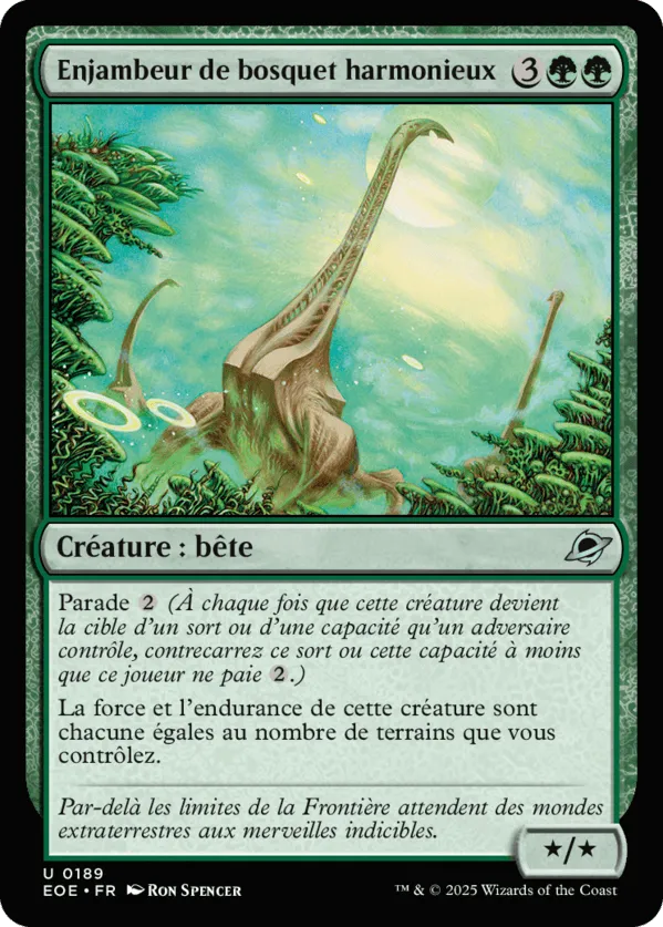 Enjambeur de bosquet harmonieux — Edge of Eternities — Magic: The Gathering