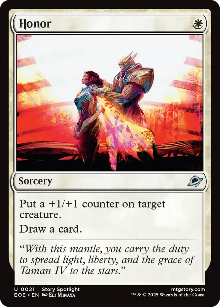 Honneur — Edge of Eternities — Magic: The Gathering