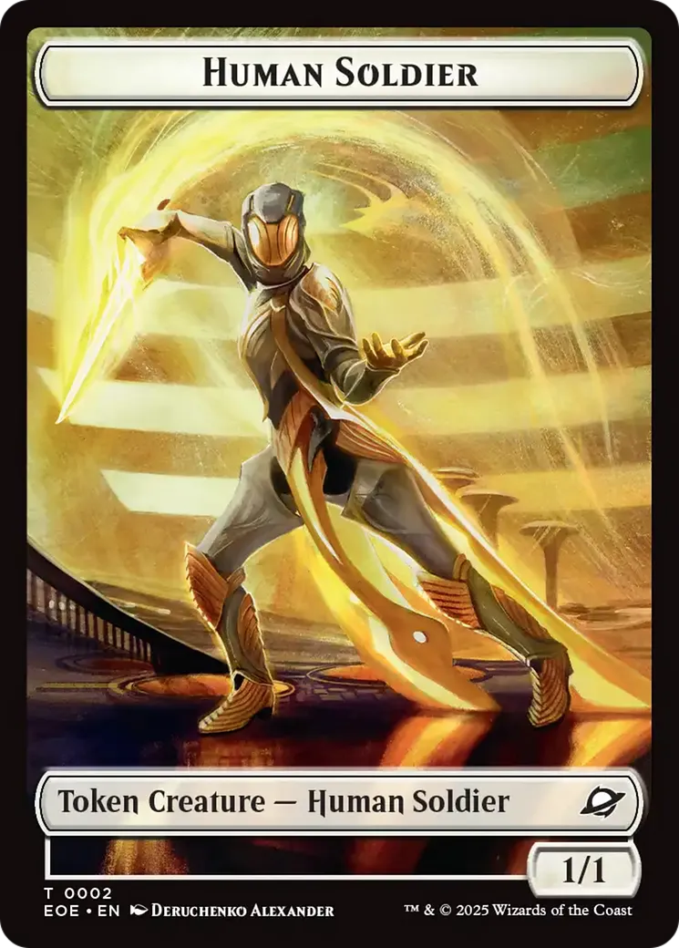 Human Soldier — Edge of Eternities — Magic: The Gathering
