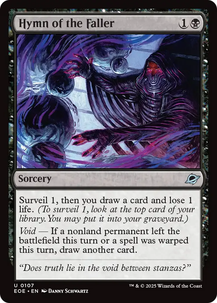 Hymne du Grand exécuteur — Edge of Eternities — Magic: The Gathering