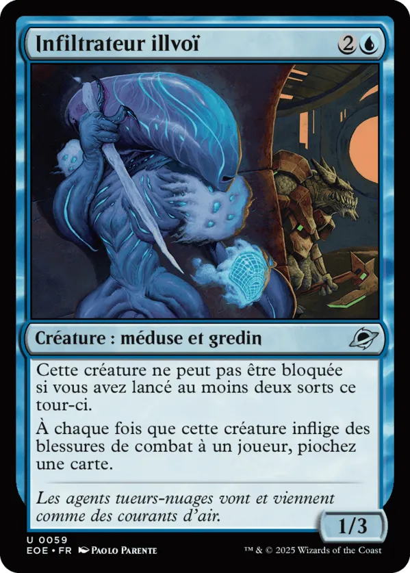 Infiltrateur illvoï — Edge of Eternities — Magic: The Gathering