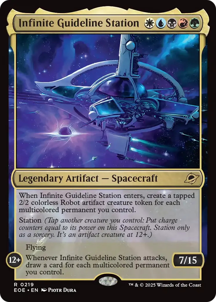 Infinite Guideline Station — Edge of Eternities — Magic: The Gathering