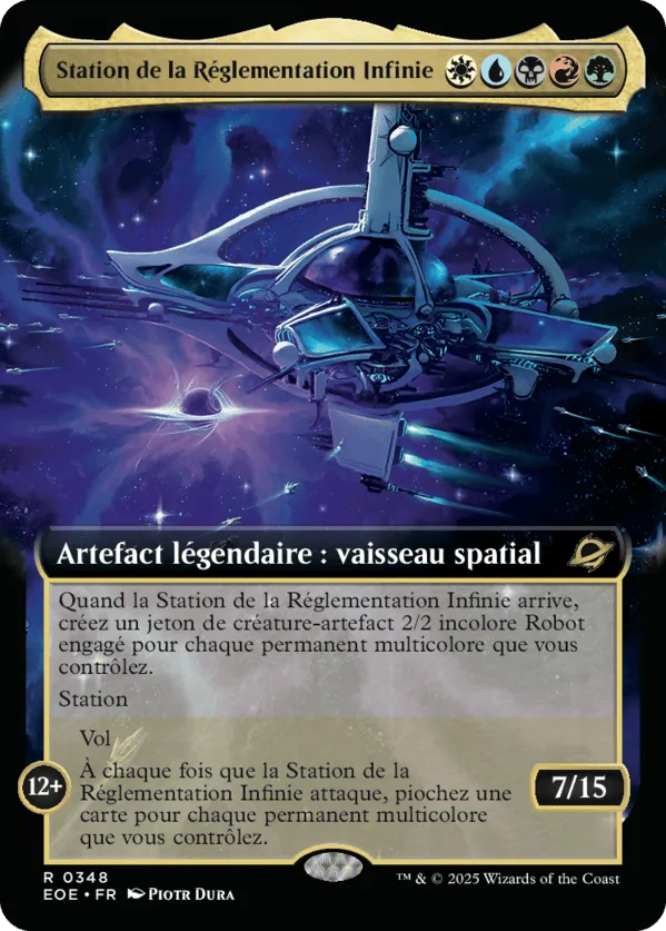 Station de la Réglementation Infinie — Edge of Eternities — Magic: The Gathering
