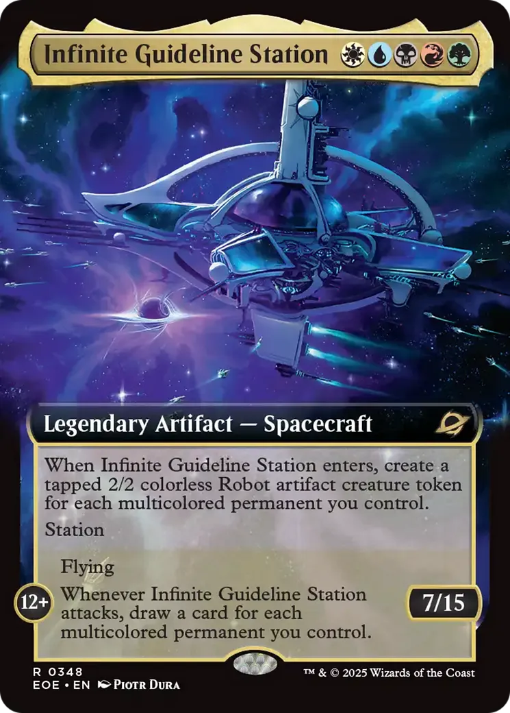 Infinite Guideline Station — Edge of Eternities — Magic: The Gathering