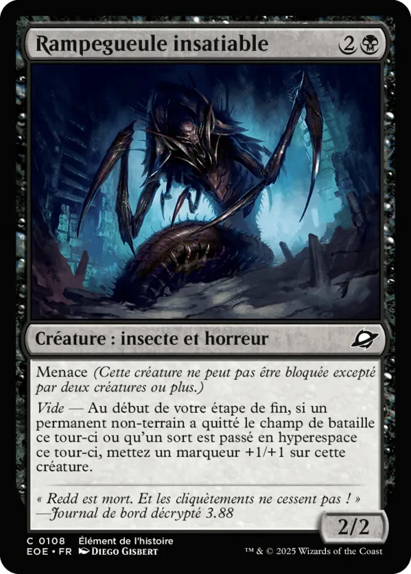 Rampegueule insatiable — Edge of Eternities — Magic: The Gathering