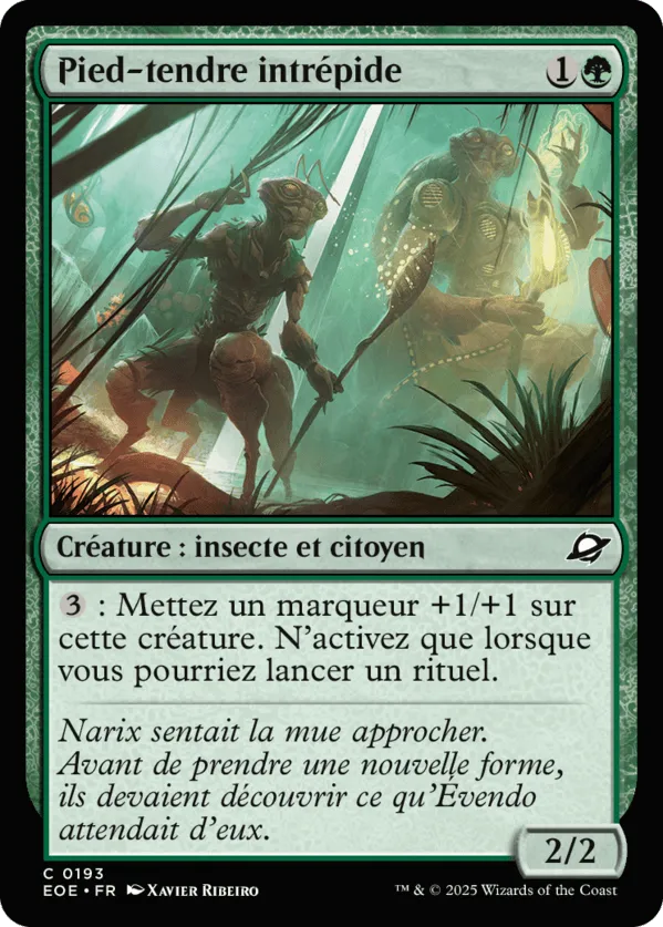 Pied-tendre intrépide — Edge of Eternities — Magic: The Gathering