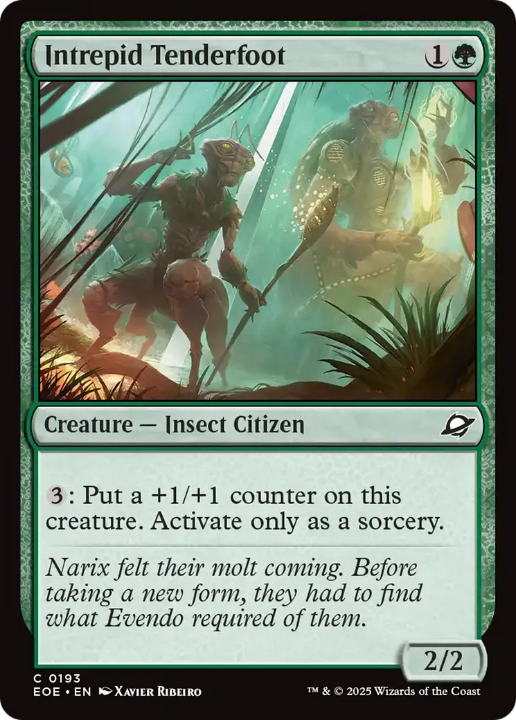 Intrepid Tenderfoot — Edge of Eternities — Magic: The Gathering