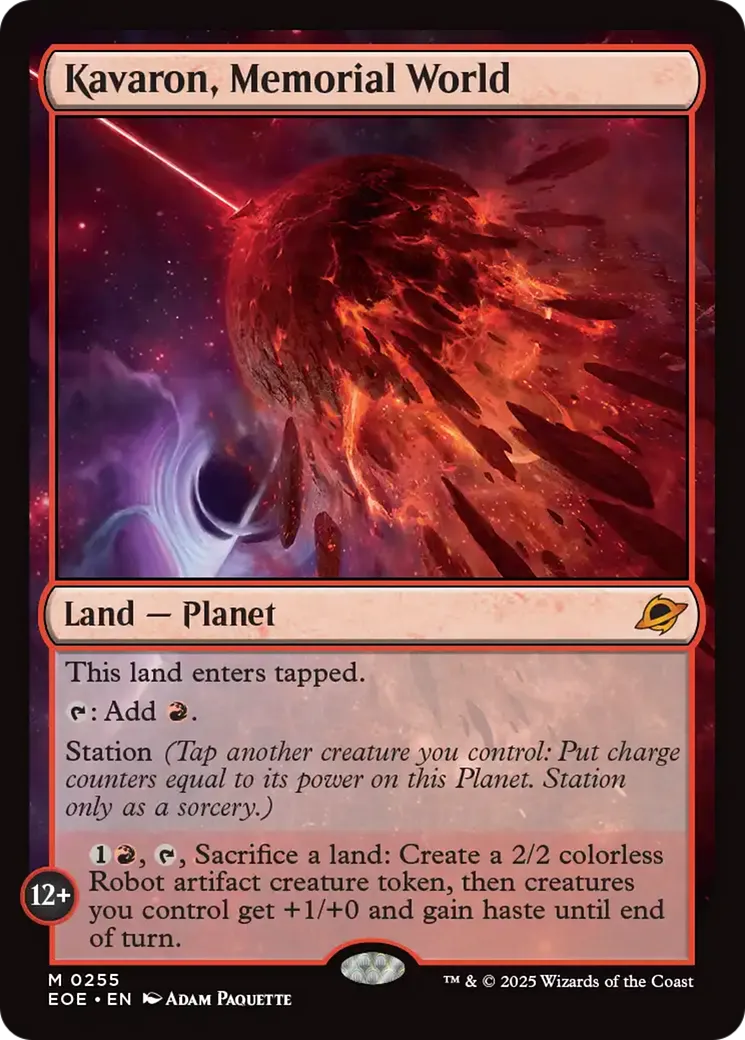 Kavaron, Memorial World from Edge of Eternities - Magic: The Gathering