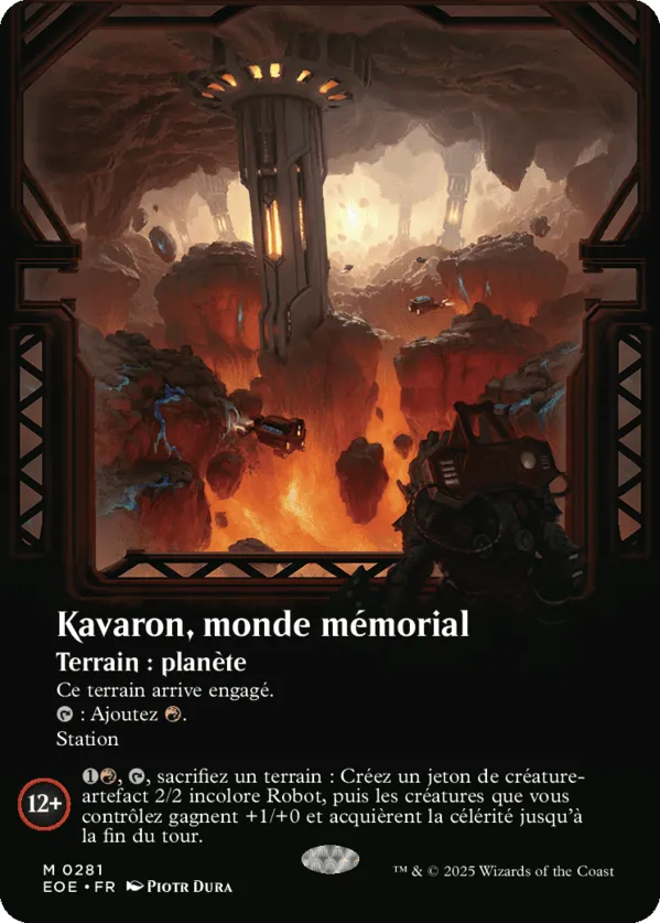 Kavaron, monde mémorial — Edge of Eternities — Magic: The Gathering