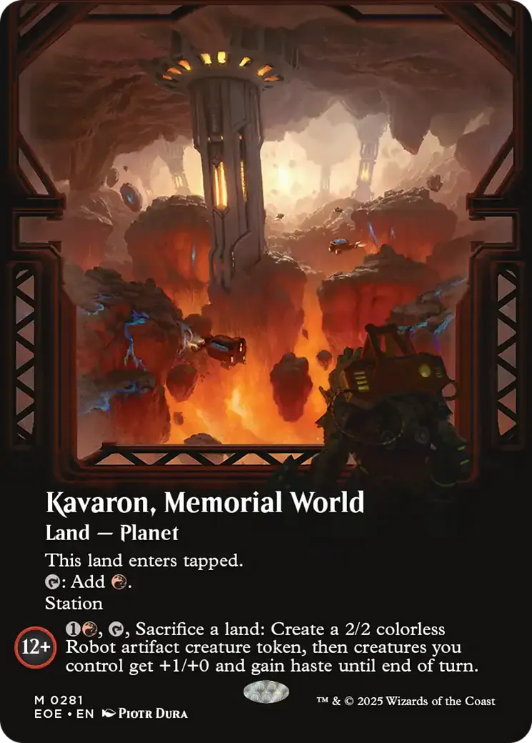 Kavaron, Memorial World — Edge of Eternities — Magic: The Gathering
