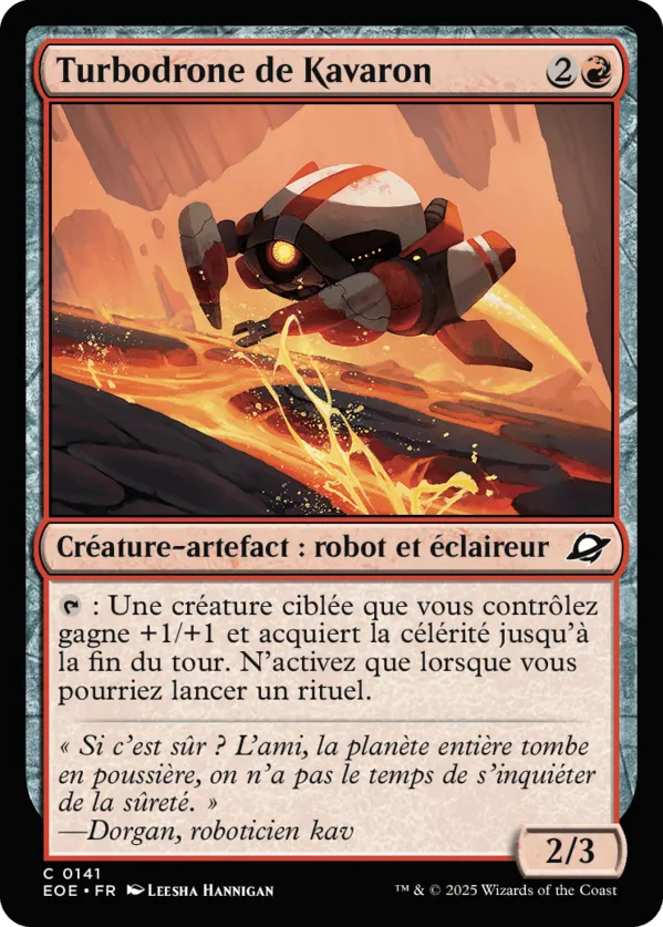 Turbodrone de Kavaron — Edge of Eternities — Magic: The Gathering