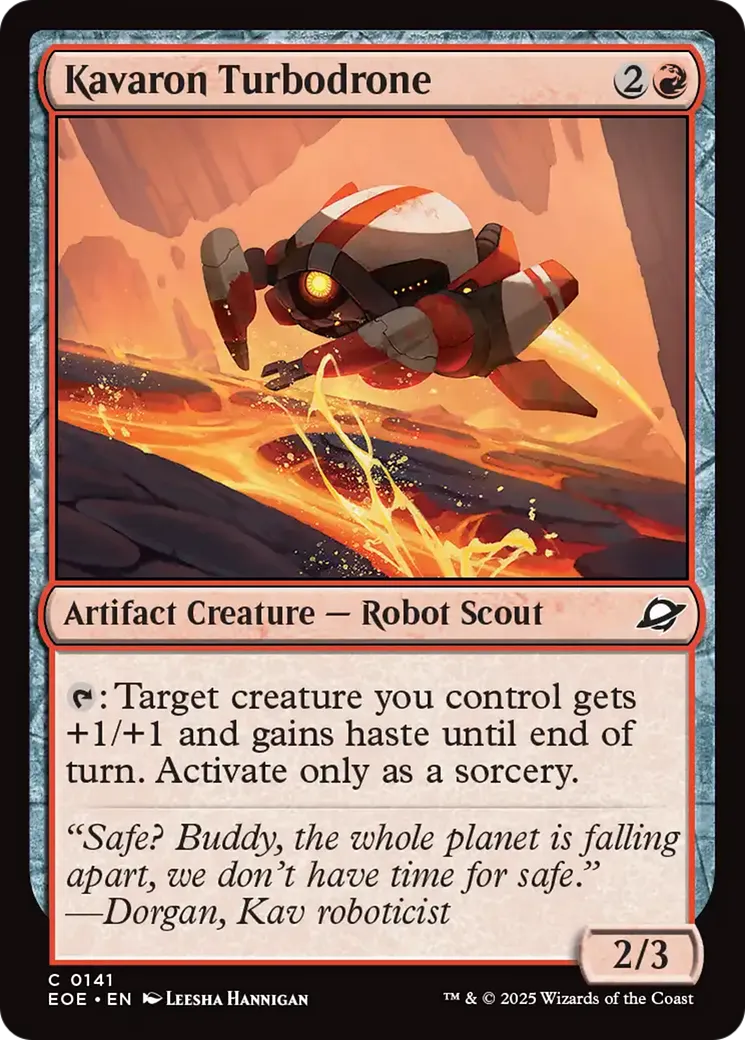 Turbodrone de Kavaron — Edge of Eternities — Magic: The Gathering