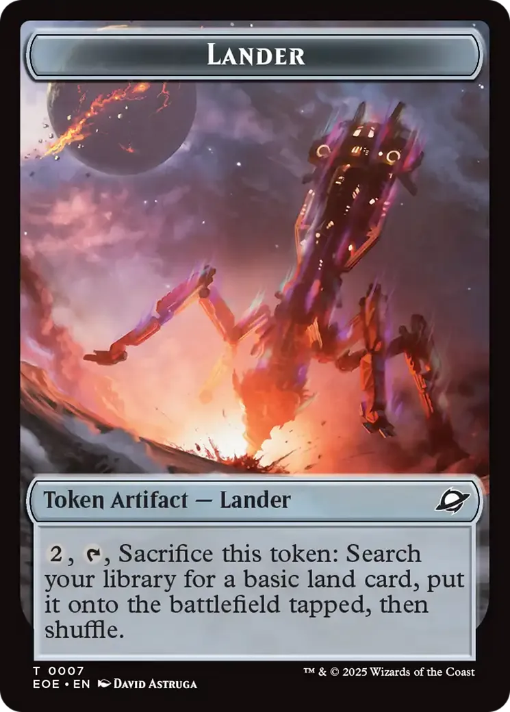Lander — Edge of Eternities — Magic: The Gathering