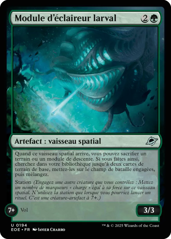 Module d'éclaireur larval — Edge of Eternities — Magic: The Gathering