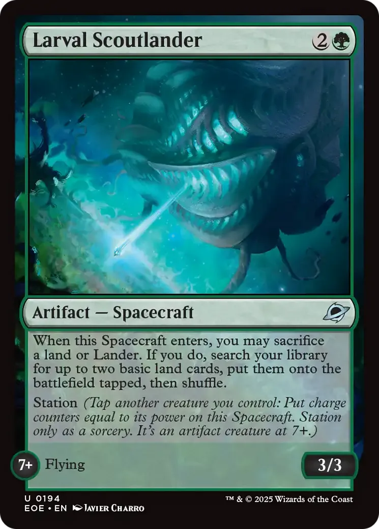 Module d'éclaireur larval — Edge of Eternities — Magic: The Gathering