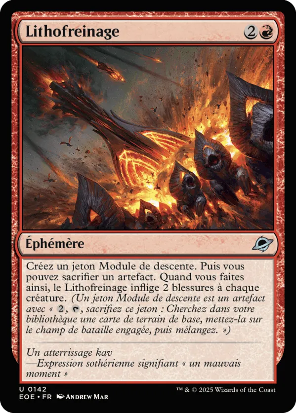 Lithofreinage — Edge of Eternities — Magic: The Gathering