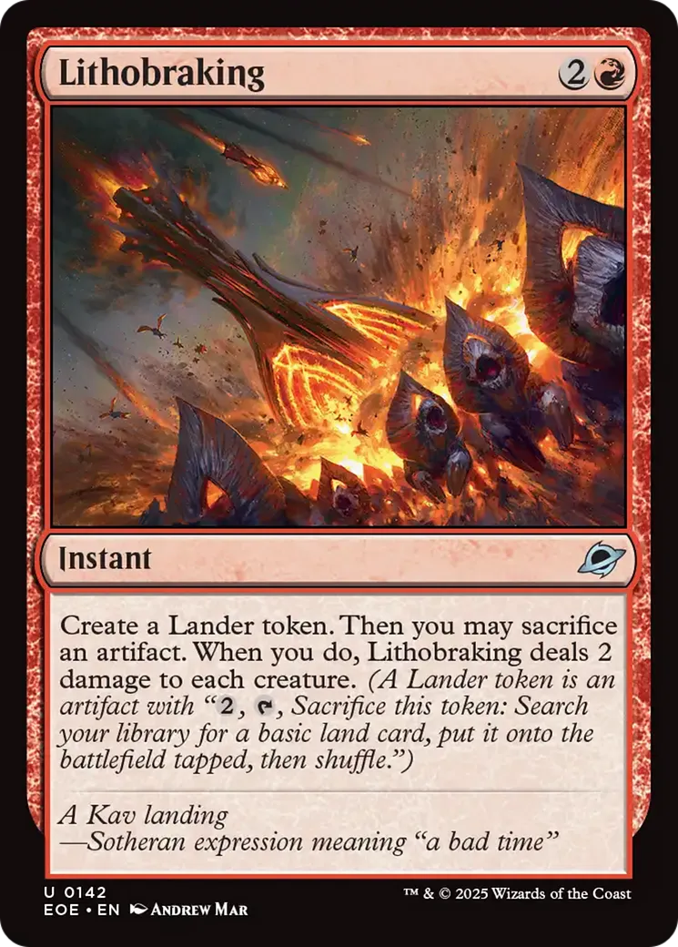 Lithofreinage — Edge of Eternities — Magic: The Gathering