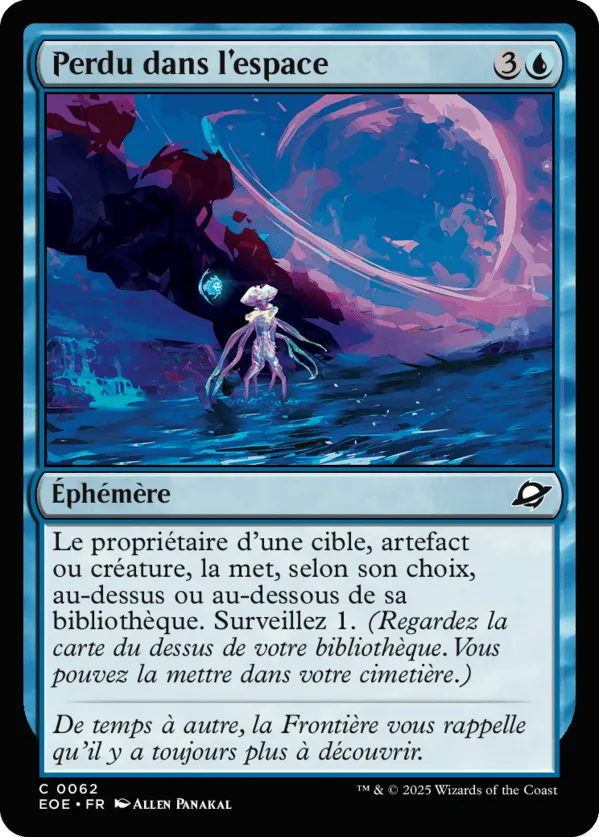 Perdu dans l'espace — Edge of Eternities — Magic: The Gathering
