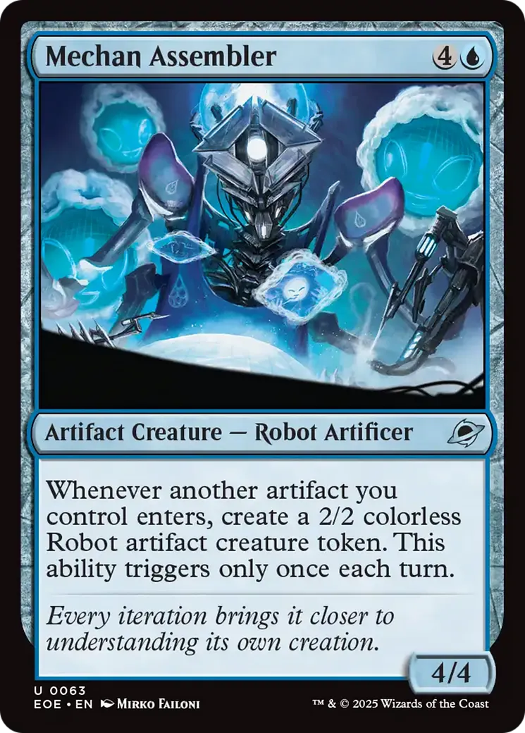 Assembleur mécan — Edge of Eternities — Magic: The Gathering