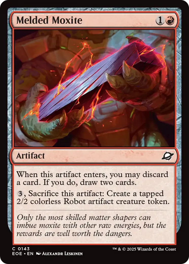 Melded Moxite from Edge of Eternities - Magic: The Gathering