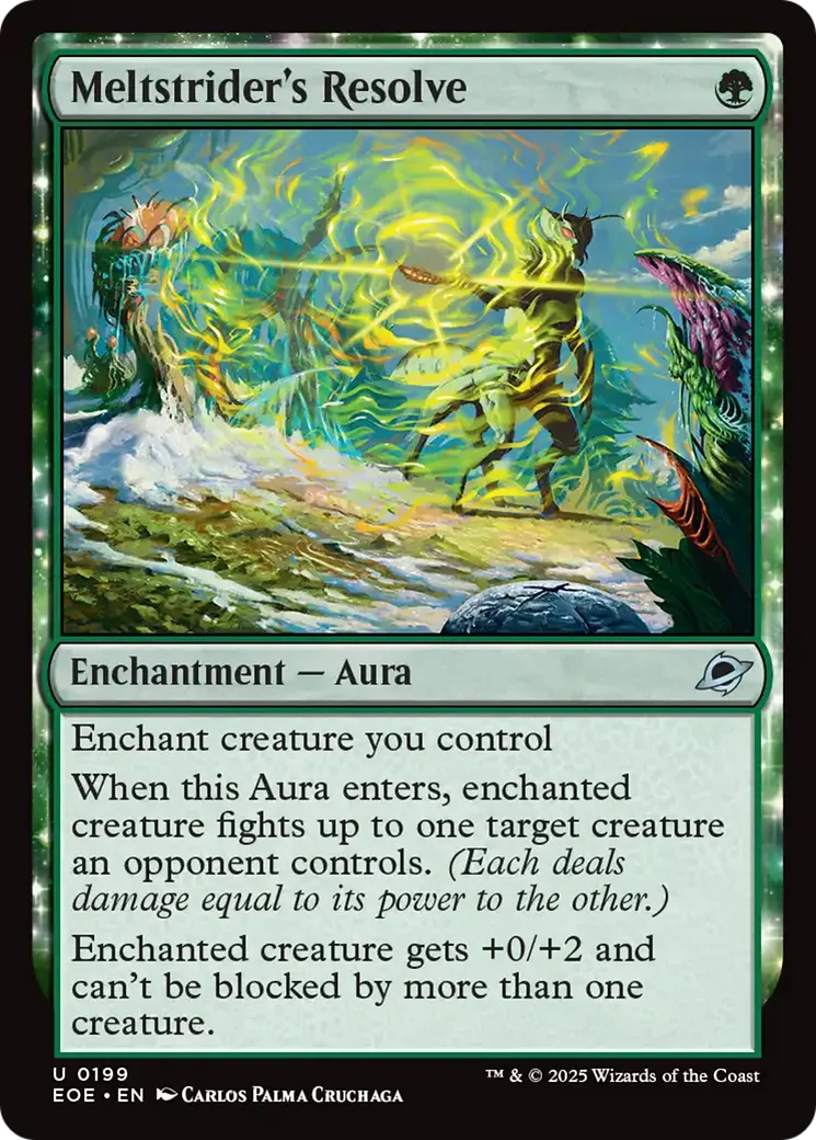Meltstrider's Resolve from Edge of Eternities - Magic: The Gathering
