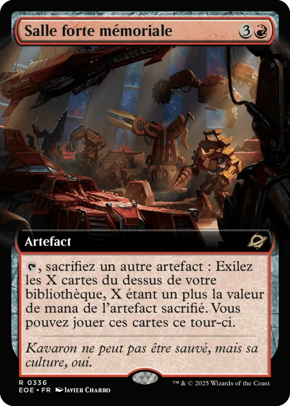 Salle forte mémoriale from Edge of Eternities - Magic: The Gathering