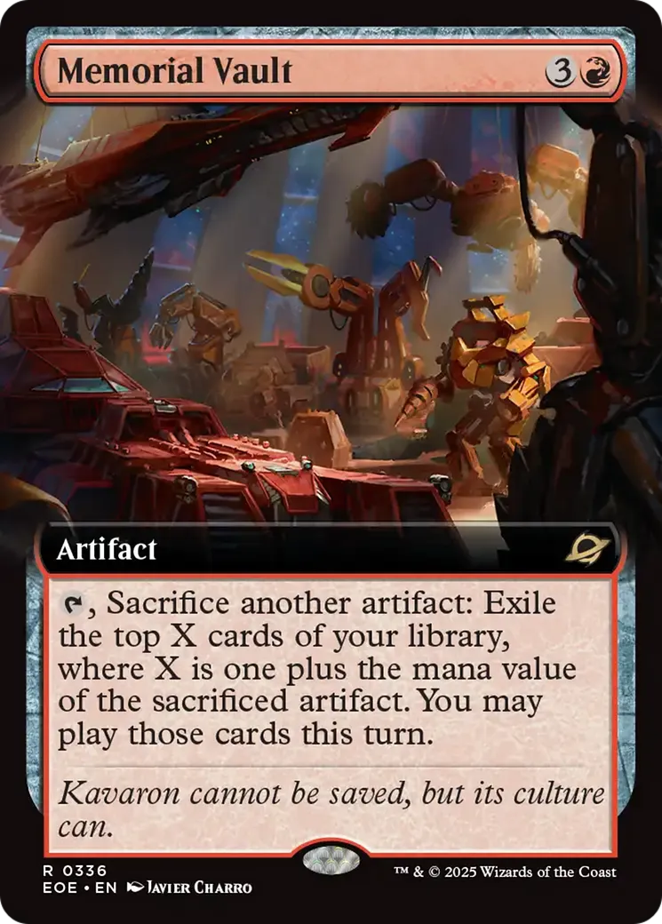 Memorial Vault — Edge of Eternities — Magic: The Gathering