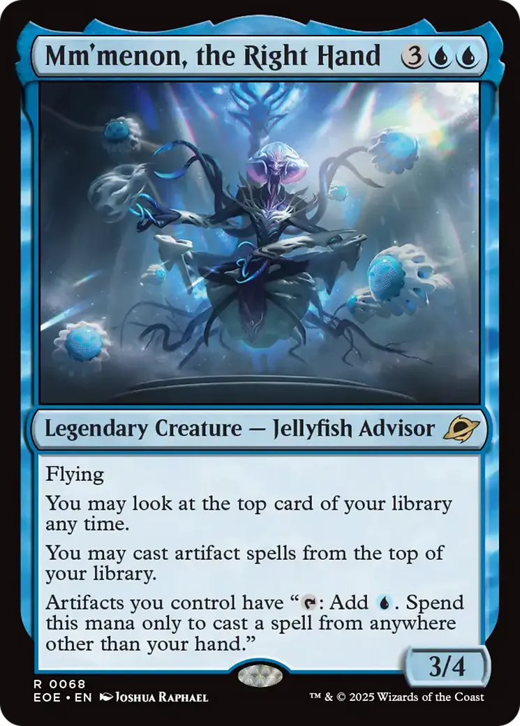 Mm'menon, la main droite — Edge of Eternities — Magic: The Gathering