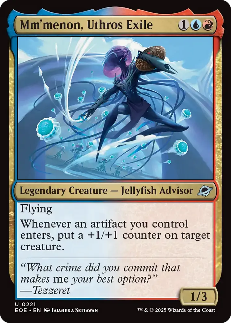 Mm'menon, exilé d'Uthros — Edge of Eternities — Magic: The Gathering