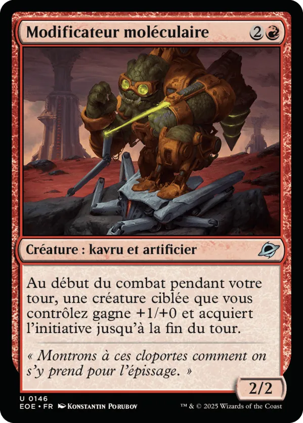 Modificateur moléculaire — Edge of Eternities — Magic: The Gathering