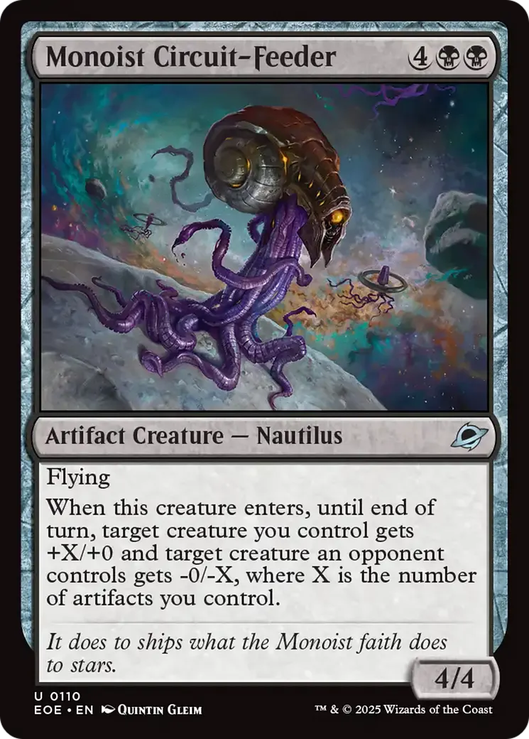 Alimentateur de circuit monoïste — Edge of Eternities — Magic: The Gathering