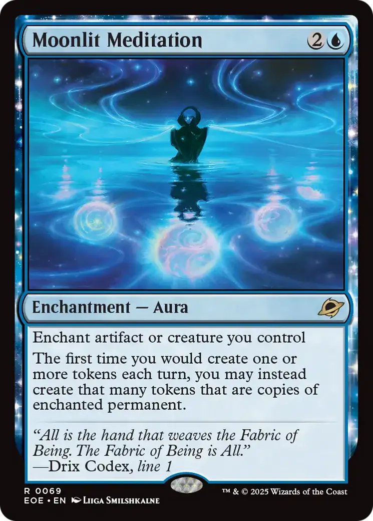 Moonlit Meditation — Edge of Eternities — Magic: The Gathering