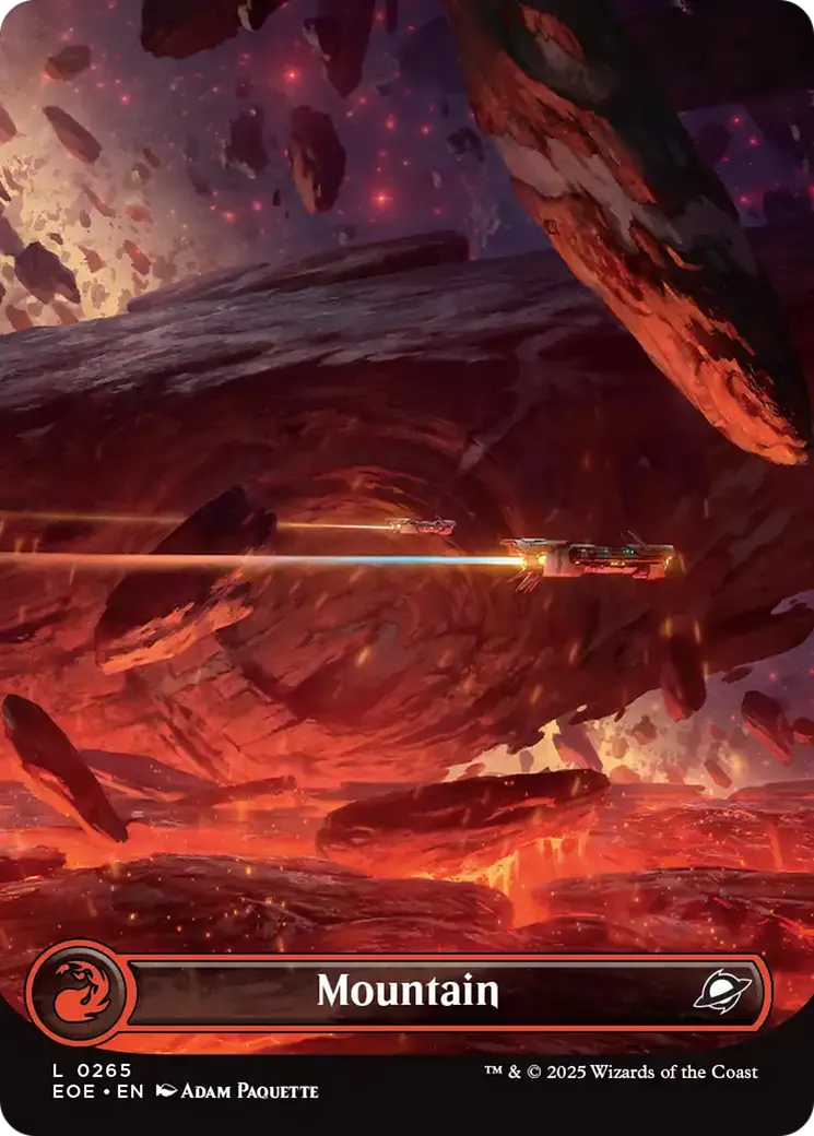 Mountain — Edge of Eternities — Magic: The Gathering