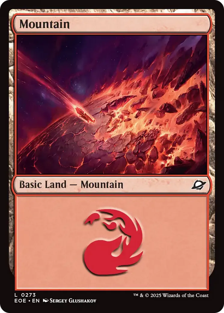 Mountain — Edge of Eternities — Magic: The Gathering