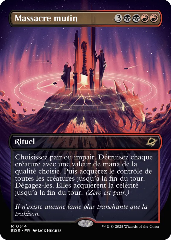 Massacre mutin — Edge of Eternities — Magic: The Gathering