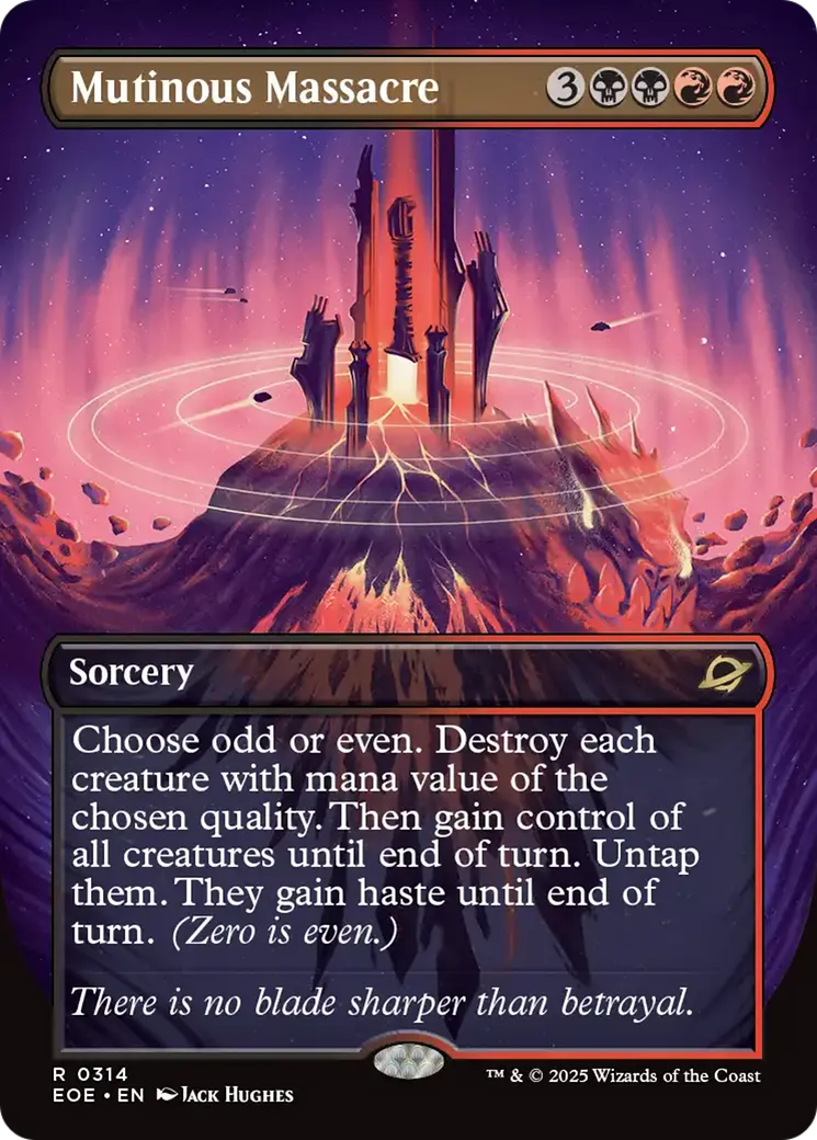 Mutinous Massacre from Edge of Eternities - Magic: The Gathering