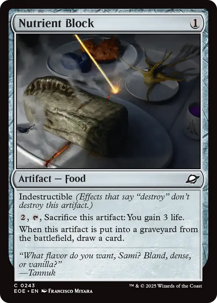 Bloc de nutriment — Edge of Eternities — Magic: The Gathering