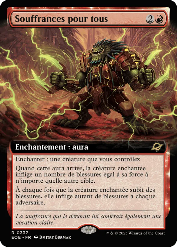 Souffrances pour tous — Edge of Eternities — Magic: The Gathering