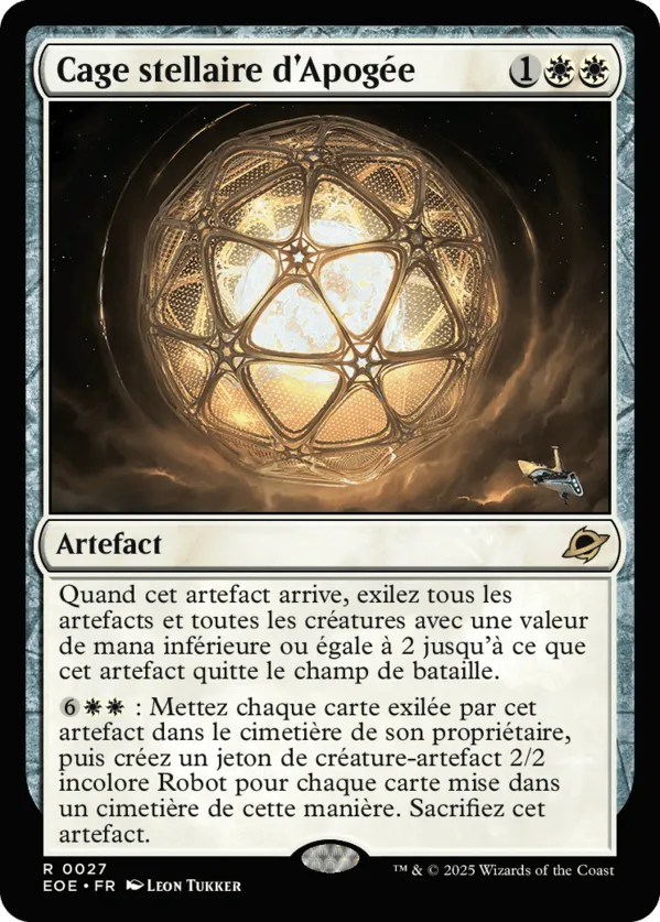 Cage stellaire d'Apogée — Edge of Eternities — Magic: The Gathering