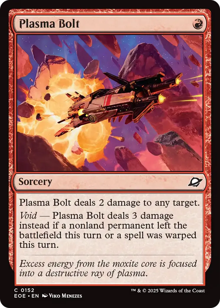 Éclair de plasma — Edge of Eternities — Magic: The Gathering