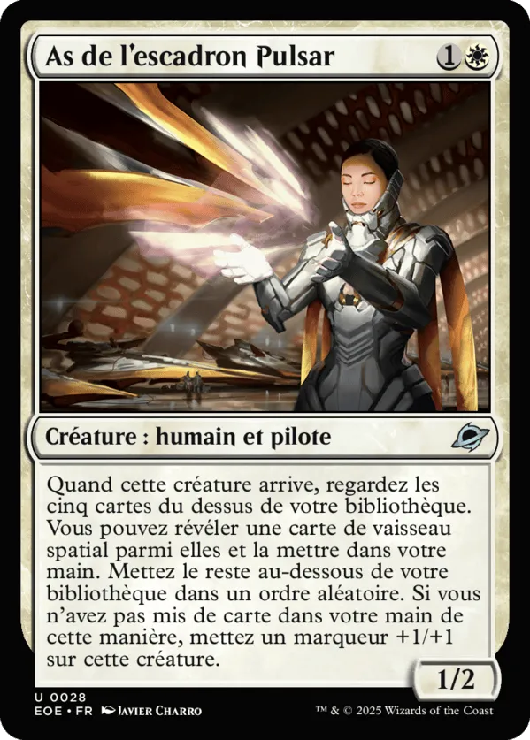 As de l'escadron Pulsar — Edge of Eternities — Magic: The Gathering