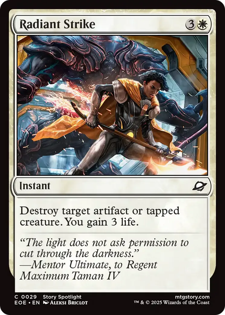 Frappe rayonnante — Edge of Eternities — Magic: The Gathering