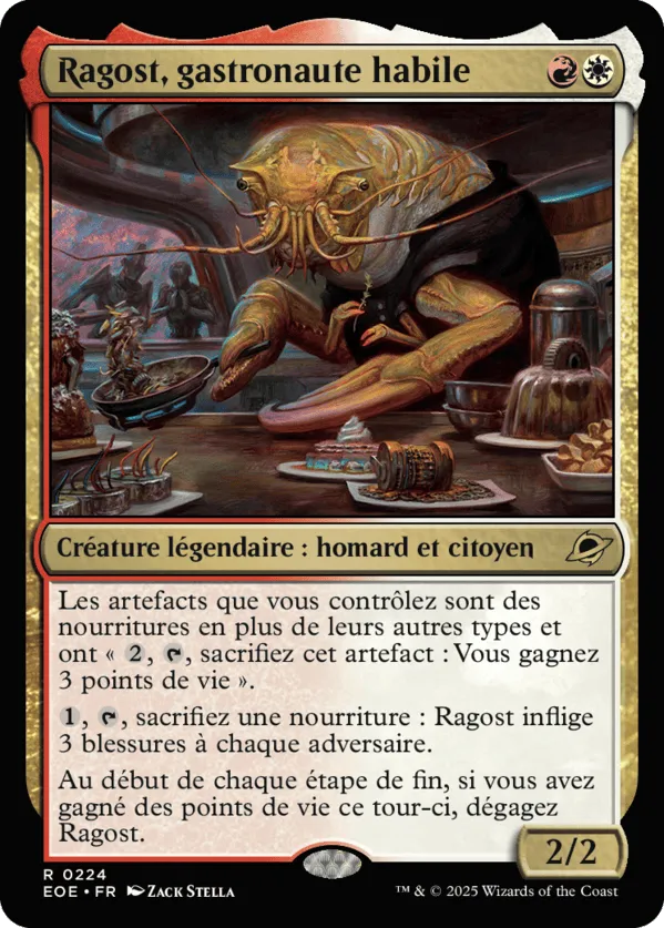 Ragost, gastronaute habile — Edge of Eternities — Magic: The Gathering