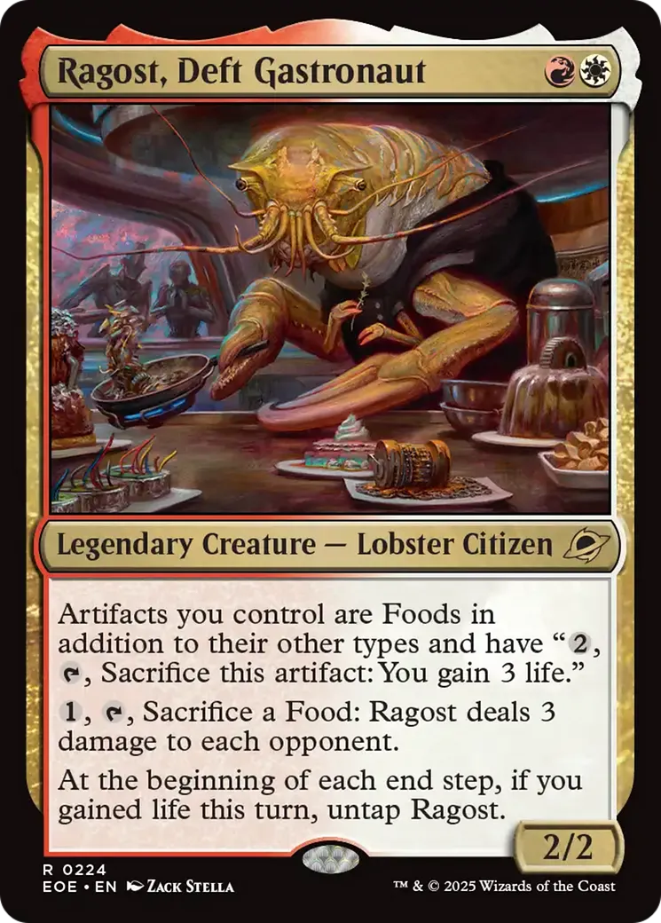 Ragost, Deft Gastronaut — Edge of Eternities — Magic: The Gathering