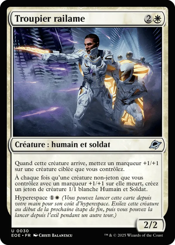 Troupier railame — Edge of Eternities — Magic: The Gathering