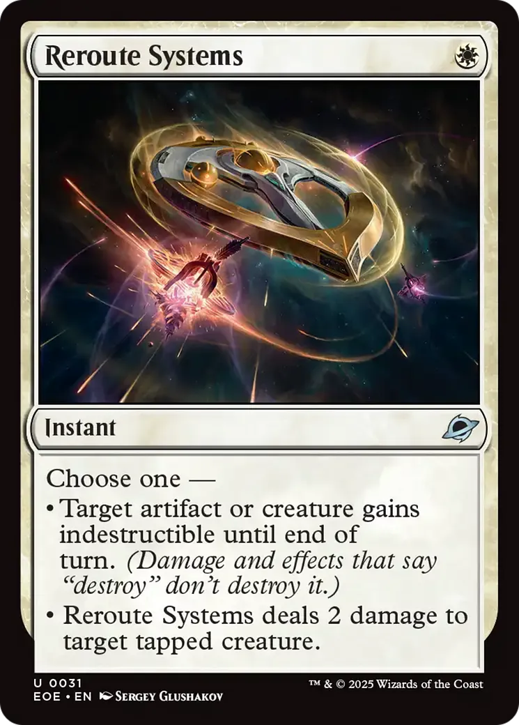 Rediriger les systèmes — Edge of Eternities — Magic: The Gathering
