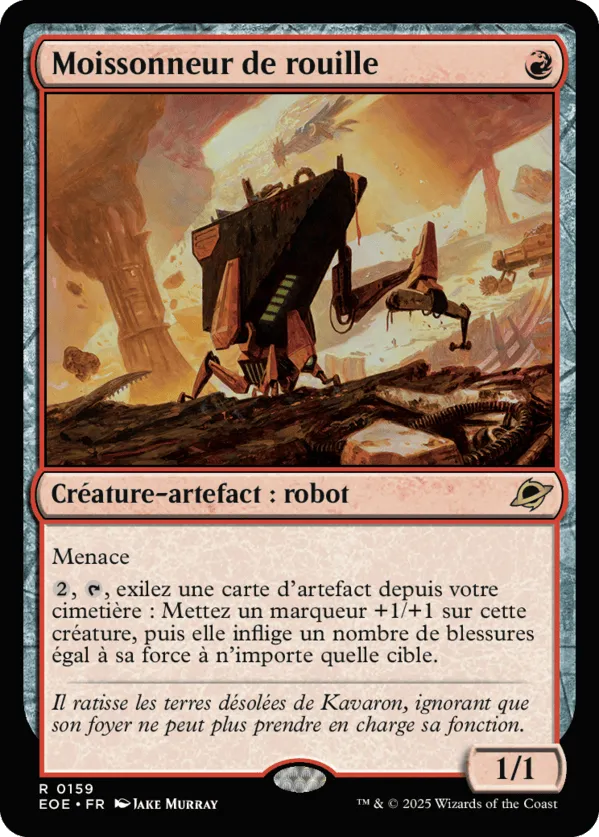 Moissonneur de rouille — Edge of Eternities — Magic: The Gathering