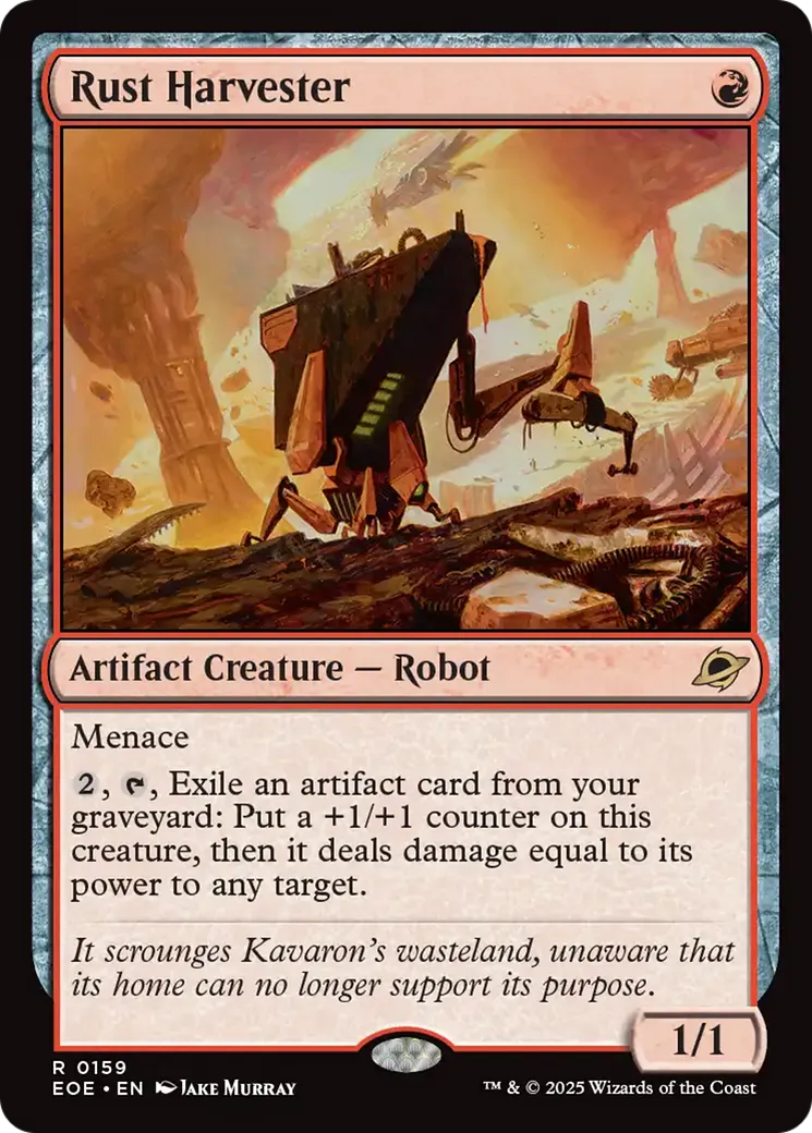Moissonneur de rouille — Edge of Eternities — Magic: The Gathering
